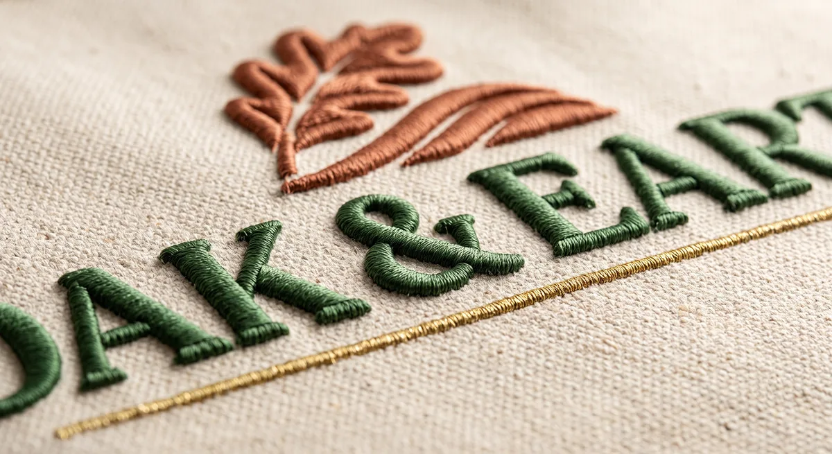 Détail broderie