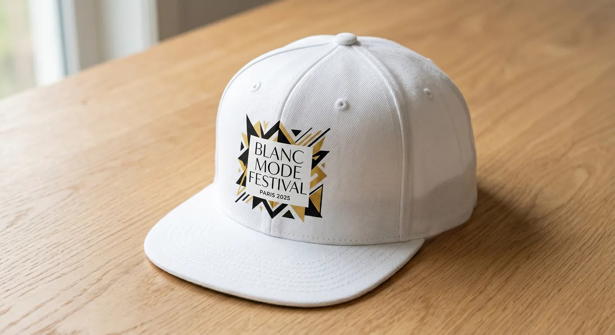 Casquette imprimée sublimation photo réaliste