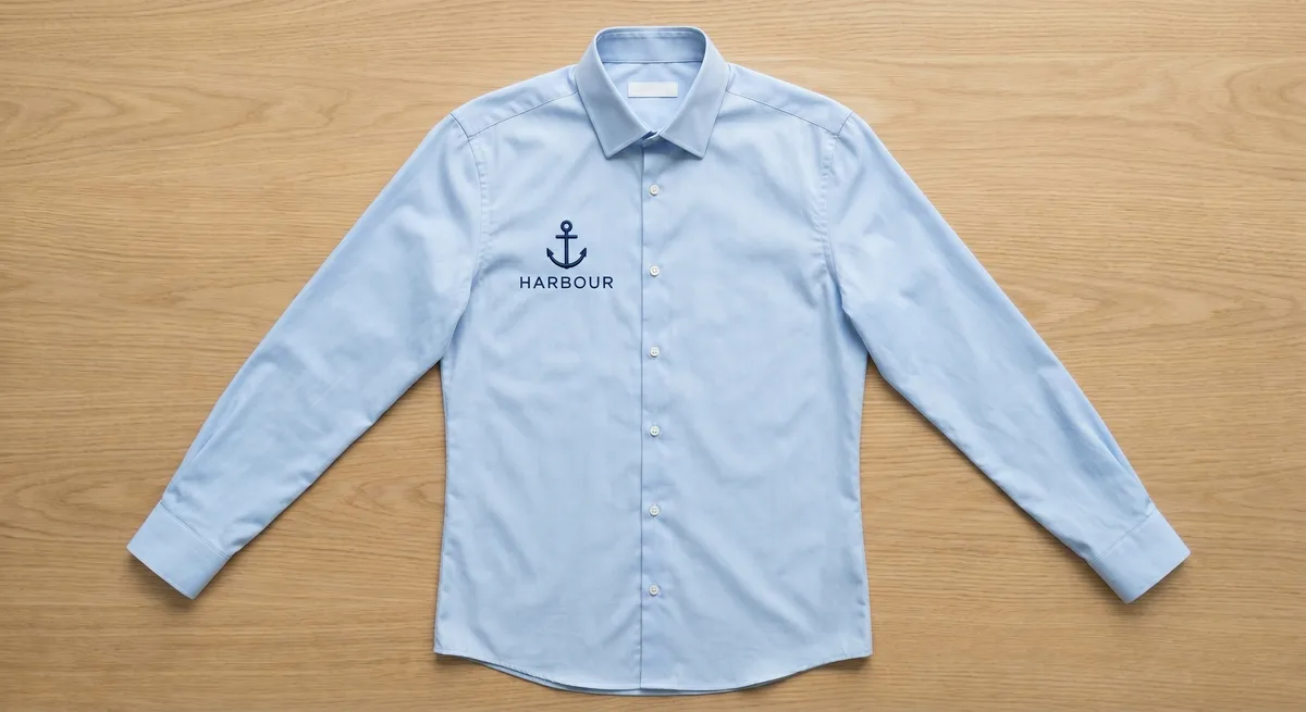 Chemise brodée logo entreprise