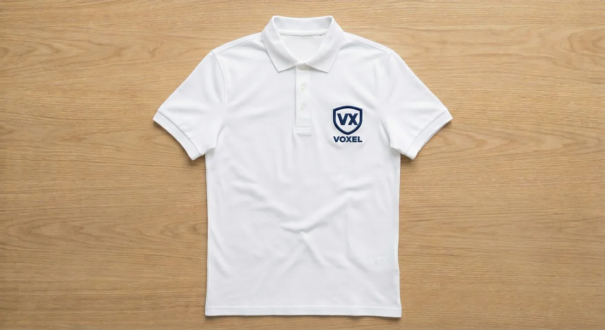 Polo brodé logo entreprise personnalisé