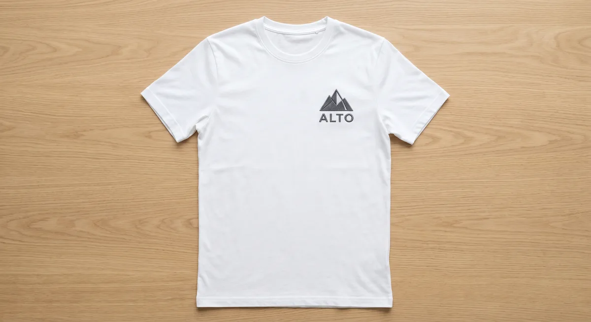 Custom embroidered t-shirt